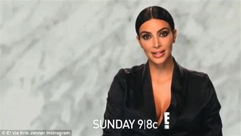 Kim Kardashian Naked For Latest Trailer Of Keeping Up With The Kardashians Daily Mail Online