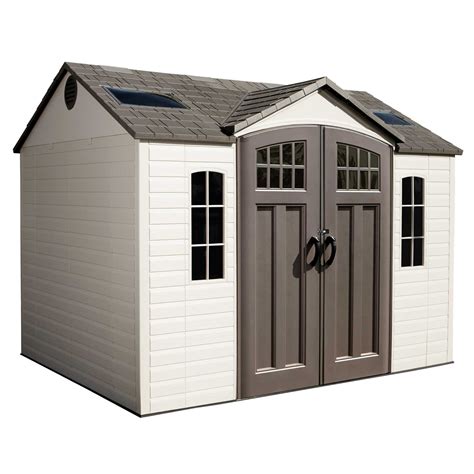 Lifetime Ft X Ft Outdoor Storage Shed Desert India Ubuy