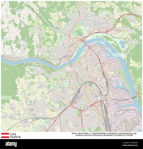 Karte Von Linz Stock Vektorgrafiken Kaufen Alamy