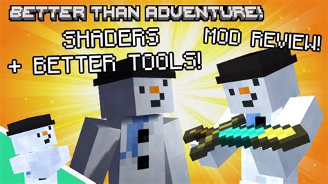 Better Than Adventure Mod Review Shaders BetterTools YouTube