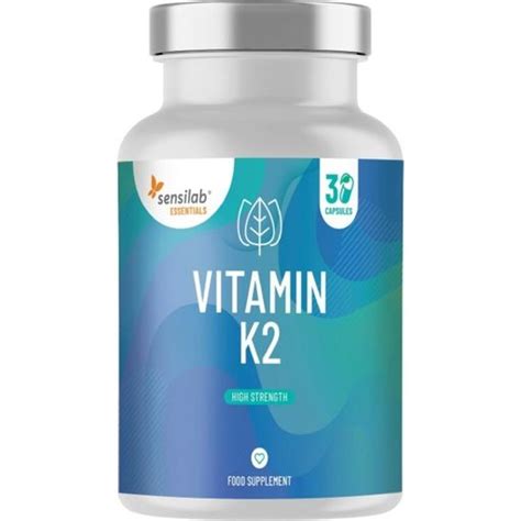 Essentials Vitamin K2 30 Capsules Sensilab Vitalabo Online Shop