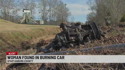 Woman Found Dead In Burned Vehicle In Spartanburg Co Wspa 7news