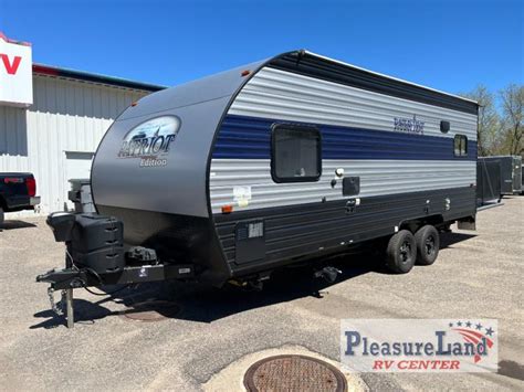 Used 2021 Forest River RV Patriot Edition 18RR Toy Hauler Travel ...