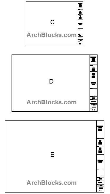 Autocad Title Block Template 24x36 Flyer Template