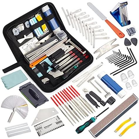 Amazon Meideal 65 Pieces Guitar Repairing Maintenance Tool Kit