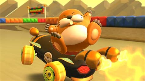 El Nuevo Piloto Topo Monty Se Une A La Carrera En El Juego Mario Kart Tour