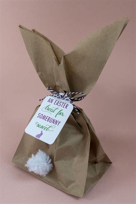 Craft A Charming Easter Bunny Using A Simple Brown Paper Bag