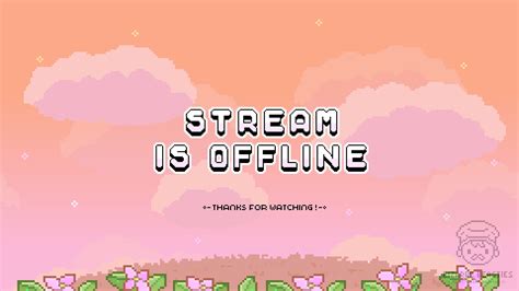 Cute X Animated Twitch Stream Screens Pack Bit Pixel Art Etsy Uk