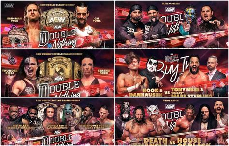 AEW Double Or Nothing Match Card Confirmed