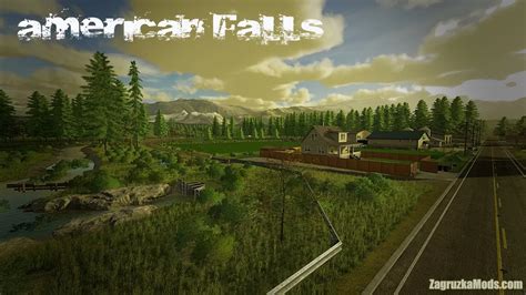 American Falls Map v1.2 By Lancyboi for FS22 | Released Map