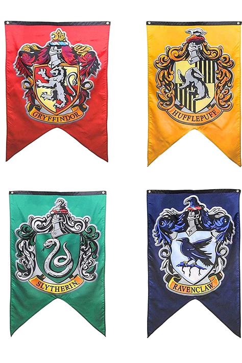 Harry Potter House Flags Wallpapers on WallpaperDog