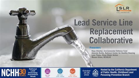 Cdph Webinar Lead Service Line Replacement Collaborative Youtube