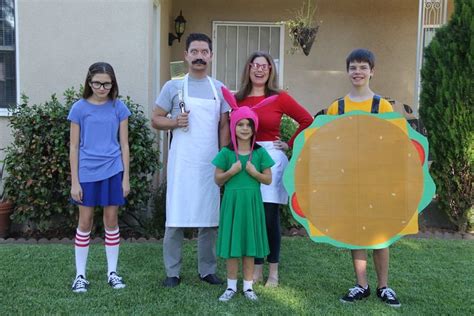 Bob's Burgers No Sew Group Halloween Costume! in 2022 | Bob's burgers ...