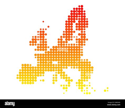 Map of European Union Stock Photo - Alamy