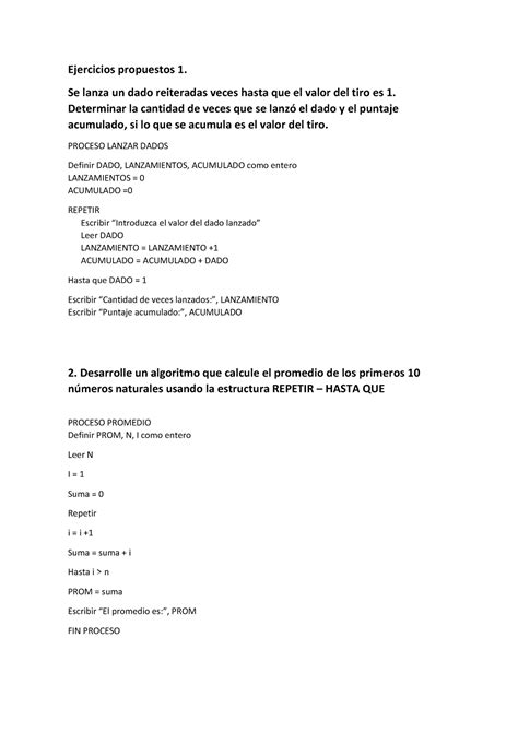 S S Resolver Ejercicios Ejercicios Propuestos Se Lanza Un