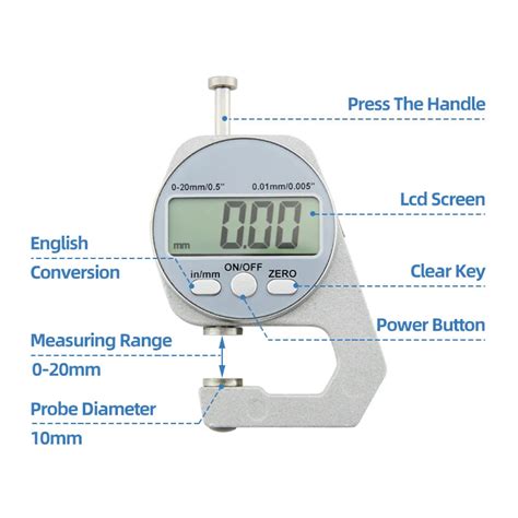 Digital Display Thickness Gauge – shevenry