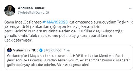 23 DERECE on Twitter Muharrem İnce nin mumu bu sefer yatsıya kadar