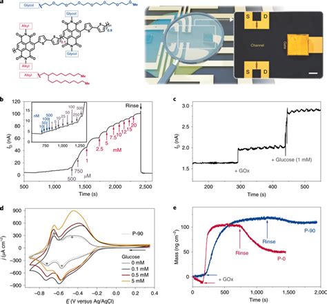 Glucose Sensing With An N Type Accumulation Mode OECT A The Chemical