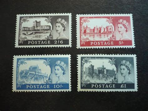 Stamps Great Britain Scott Mint Never Hinged Set Of