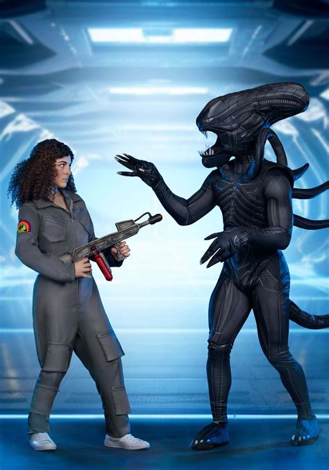 Alien Ripley Flight Suit Women's Costume | Movie Costumes