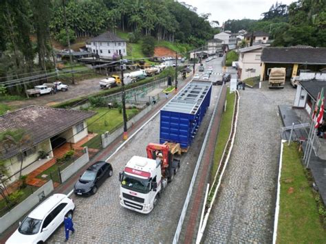 Novo Sistema Em Esta O De Tratamento De Gua Na Vila Itoupava Limpa