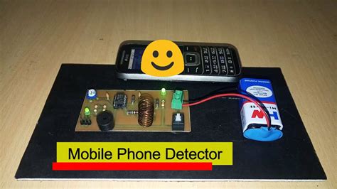 Cell Phone Detector Mobile Phone Detector Using LM358 Op YouTube