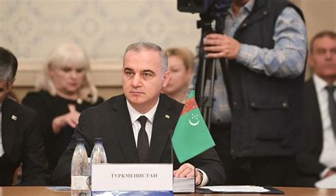 The Ambassador Of Turkmenistan To The Russian Federation Participated