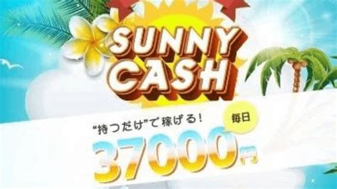 Sunny Cashサニーキャッシュは持つだけで毎日37000円が稼げるアプリ副業？詐欺で稼げない？｜エン太のブログ