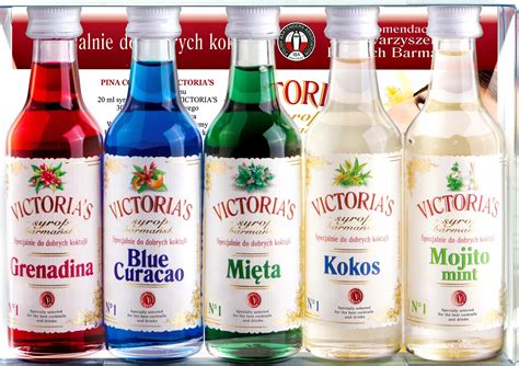 Victoria s Syrop barmański mix do drinków 5x50ml 13369347001 Allegro pl