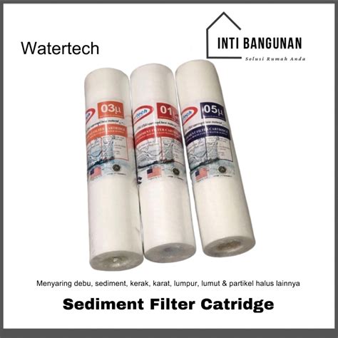 Jual Isi Refill Cartridge Filter Air Watertech 10 Sediment