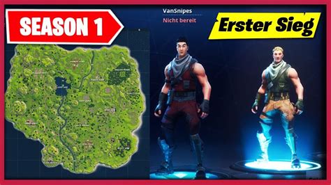 SEASON 1 ERSTER SIEG Fortnite Alte Zeiten YouTube