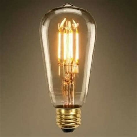 Jual Lampu Filamen 4w Led St64 Lampu Filament Led Bulb 4 Watt Edison