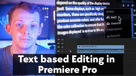 Unlock The Power Of Text Based Editing In Premiere Pro MUST WATCH