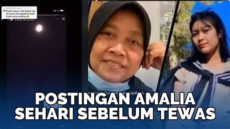 Postingan Amalia Kasus Subang Sehari Sebelum Tewas Dihapus Pacar