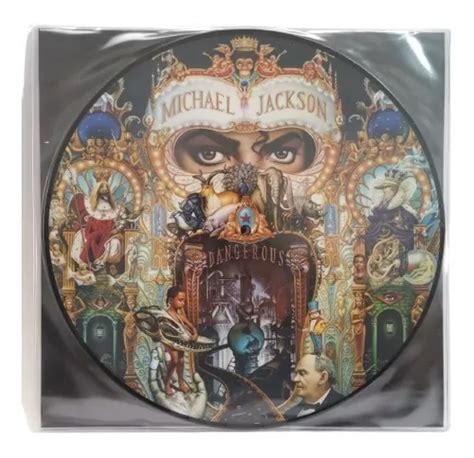 Michael Jackson Dangerous Vinilo Nuevo Picture Musicovinyl