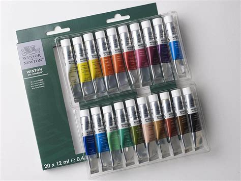 Winsor Newton Set Oleos Winton 20 Tubos X 12Ml