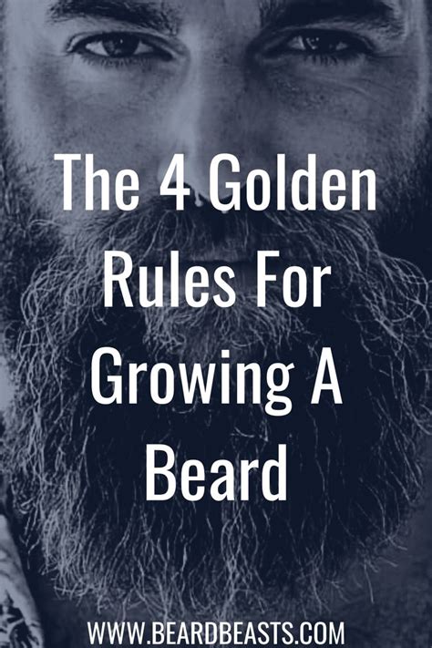 10 Essential Beard Rules: The Ultimate Guide to Beard Grooming & Care ...