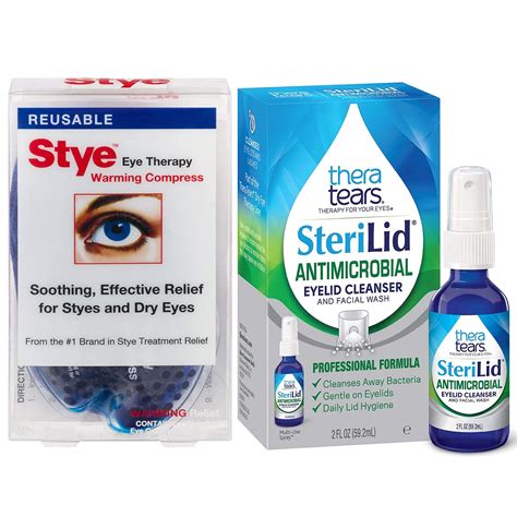 Thera Tears SteriLid Antimicrobial Eyelid Cleanser with Stye Eye
