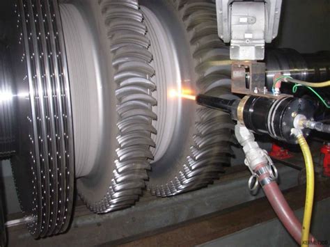 Turbine Rotor Coating HVAF Spray Corrosion Protection Of Geothermal