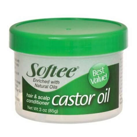 Softee Castor Oil Hair And Scalp Conditioner 3 Oz