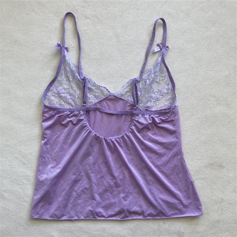 Pastel Purple Coquette Lace Cami A Stunning Purple Depop