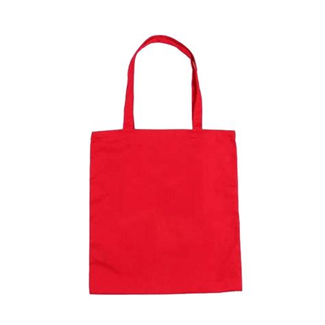 A4 Canvas Tote Bag (Red) - Gift Monster