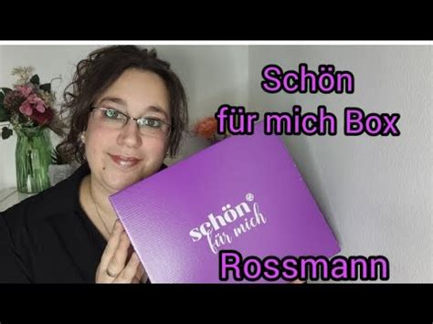 Rossmann Sch N F R Mich Box November Unboxing Beauty Rossmann