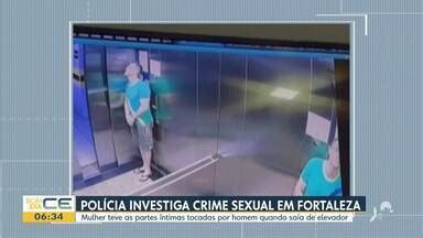 Bom Dia Cear Homem Flagrado Passando A M O Nas Partes Ntimas De