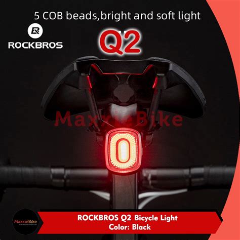 Jual ROCKBROS Q2 Lampu Belakang Sepeda Seatpost Bike Tail Light