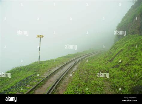 Railway track ; Neral to Matheran ; Maharashtra ; India Stock Photo - Alamy