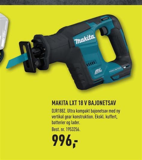 Makita Lxt V Bajonetsav Tilbud Hos Johannes Fog