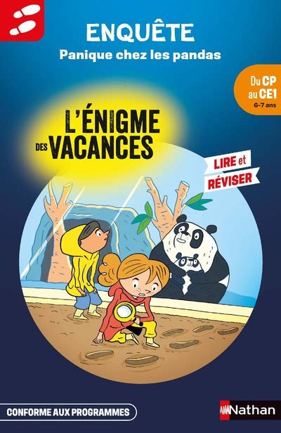 Enqu Te L Nigme Des Vacances Cp Ce Panique Chez Les Pandas