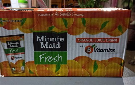 Minute Maid Fresh Juice Tetra Pack 180mlx10pcs Lazada Ph