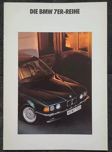 Bmw Il I E Prospekt Brochure Folleto Opuscolo Broschyr